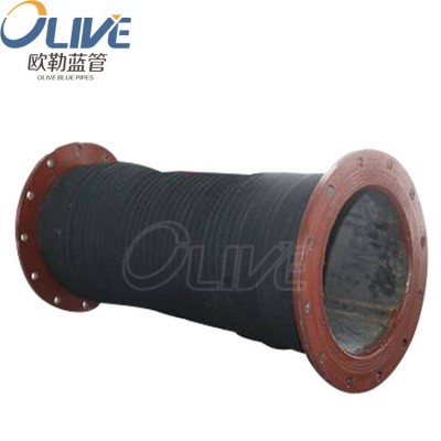 2 Inch Solid Rubber Silicone Garden Dust Hose 76/102 Production Line Pump Oil Discharge Hose