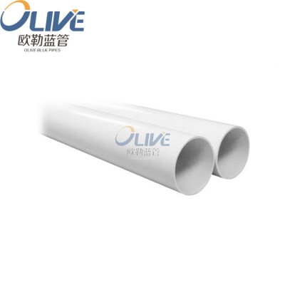 PVC Pipe for Electricity Mains Cables and Grey Telecommunications Ducting