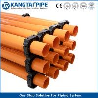 PVC Insolated Power Cable Pipe Sn8-Sn32 ID75-ID250mm